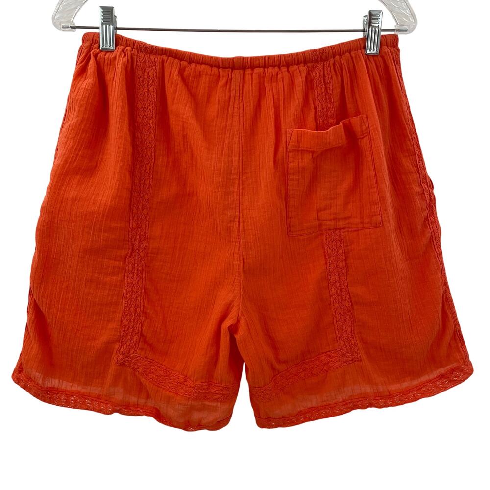 Free People Seaside Shorts Scarlet Ibis Red S - Picture 8 of 8